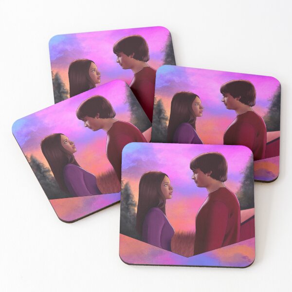 Item preview, Lana and Clark, Sunset  designed and sold by kelsey_fanart.