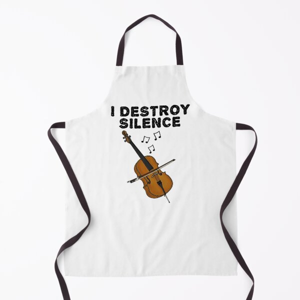 Item preview, Cello, I Destroy Silence, Cellist String Musician designed and sold by doodlerob.