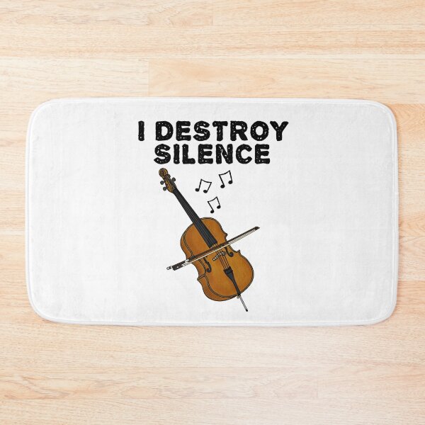 Item preview, Cello, I Destroy Silence, Cellist String Musician designed and sold by doodlerob.
