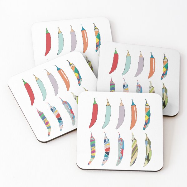 Item preview, Chilli Pepper Wall Art – Bold Minimalist Food Line Art Collection designed and sold by iampaulmorris.