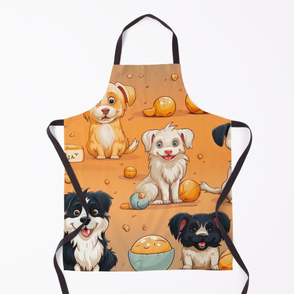 Item preview, Mucky Pups Mutts Pooch Cartoon Dogs Print designed and sold by FoxTreeDesign.