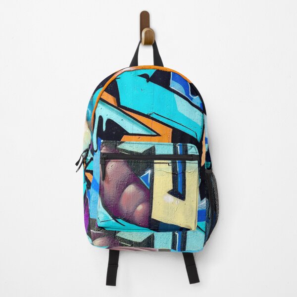 Item preview, Abstract colorful graffiti textures lines cool wall art designed and sold by Tropical Blood.