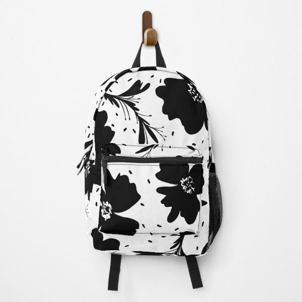 Item preview, black and white floral design designed and sold by cemreyigitsahin.