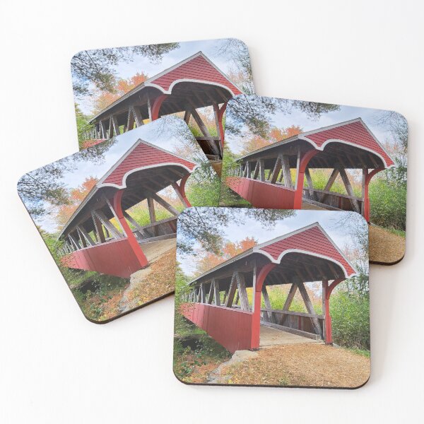 Item preview, New Hampshire Belmont  covered bridge designed and sold by RenderlyYours.