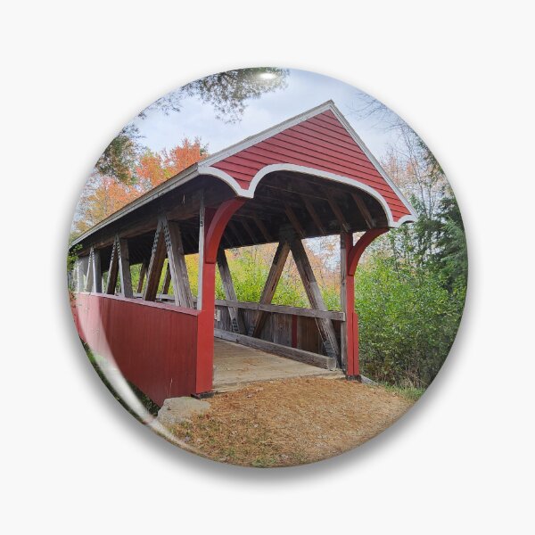 Item preview, Puente cubierto Belmont de New Hampshire designed and sold by RenderlyYours.