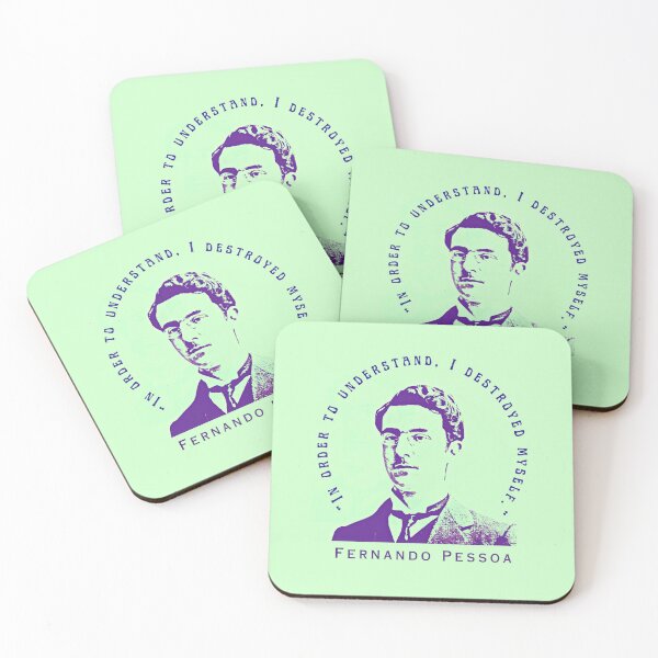 Item preview, Fernando Pessoa quote: “In order to understand, I destroyed myself.” designed and sold by artbleed.