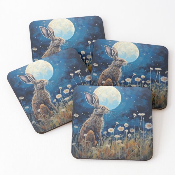 Item preview, Moonlit Reverie: The Hare's Serenity 01 designed and sold by thewandswant.