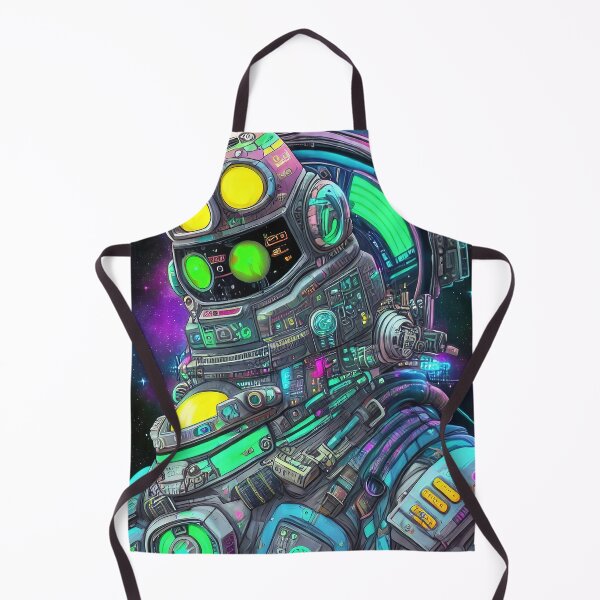 Item preview, Purple robot futuristic, scifi, robotics, cool, space, tech, cyber designed and sold by Cyber Kids.