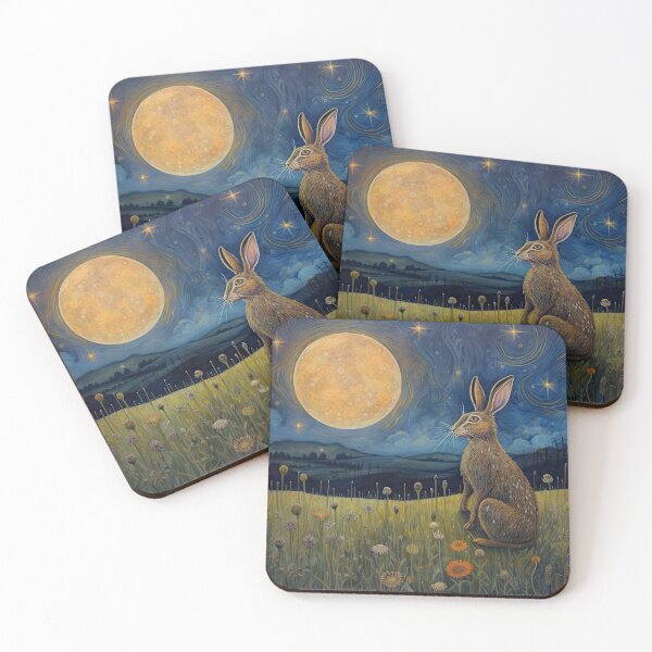 Item preview, Moonlit Reverie: The Hare's Serenity 02 designed and sold by thewandswant.