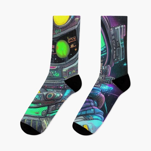 Item preview, Purple robot futuristic, scifi, robotics, cool, space, tech, cyber designed and sold by Cyber Kids.