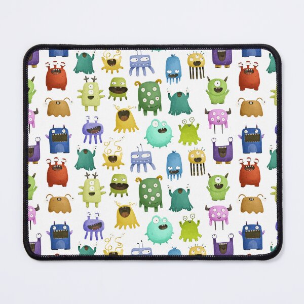 Item preview, pattern with monsters, Halloween designed and sold by the-myro.