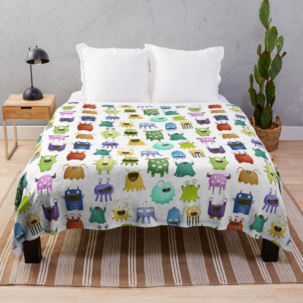Item preview, pattern with monsters, Halloween designed and sold by the-myro.