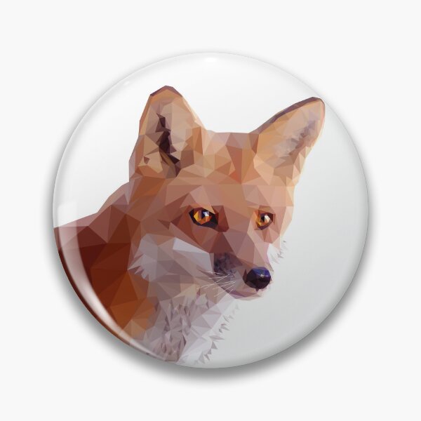 Item preview, Graphic Fox in Triangles designed and sold by Mike Payne.