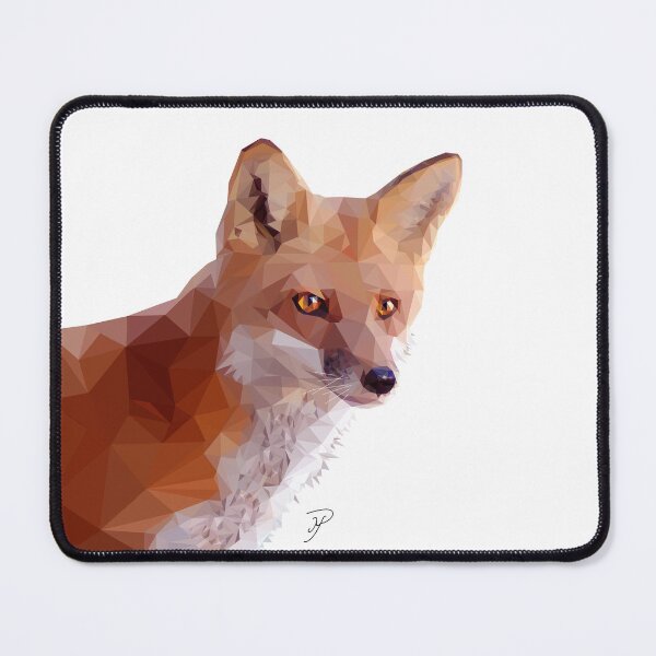 Item preview, Graphic Fox in Triangles designed and sold by Mike Payne.