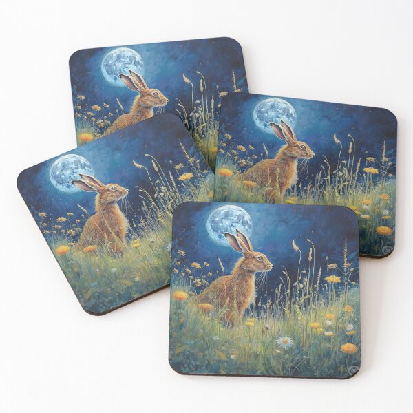 Item preview, Moonlit Reverie: The Hare's Serenity 03 designed and sold by thewandswant.