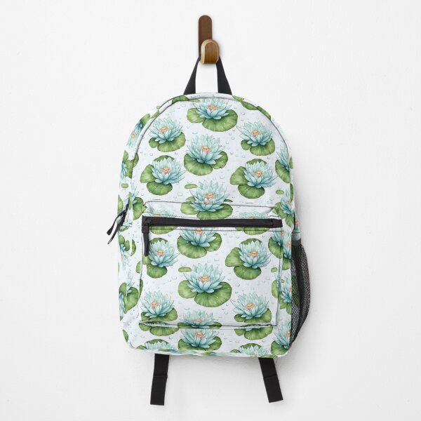 Item preview, Nature's Delicate Marvel: A Cute Giant Amazonian Water Lily Portrait designed and sold by qoodesignstudio.