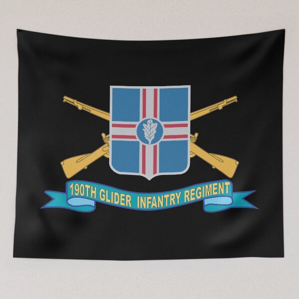 Item preview, Army - 190th Glider Infantry Regiment w Br - DUI - Ribbon X 300 designed and sold by Military Insignia Products.