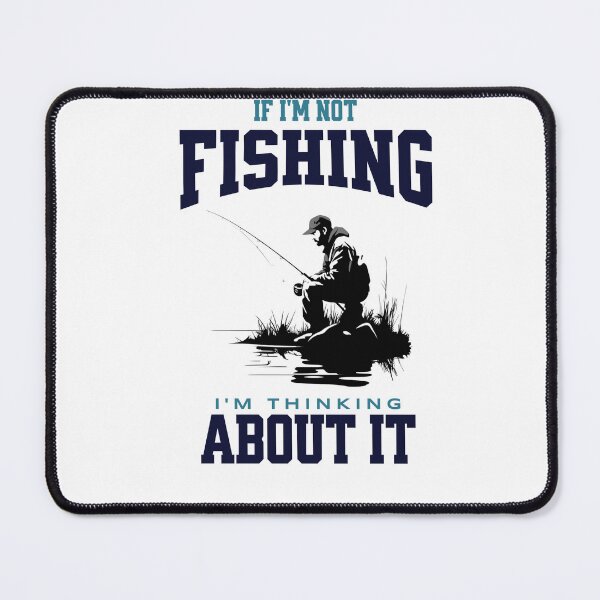 Item preview, If im not fishing im thinking about it - Bassmasters - Bonefish - Fishing Rod holder - Fishing is my life designed and sold by JansenGS.