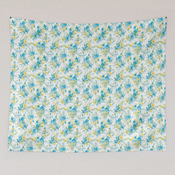 Item preview, Tropical Seamless Blooming Small Delicate Flower Patterns designed and sold by SynthPrint.