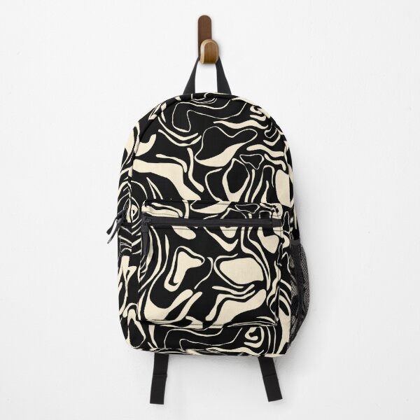 Item preview, black and ecru abstract design designed and sold by cemreyigitsahin.