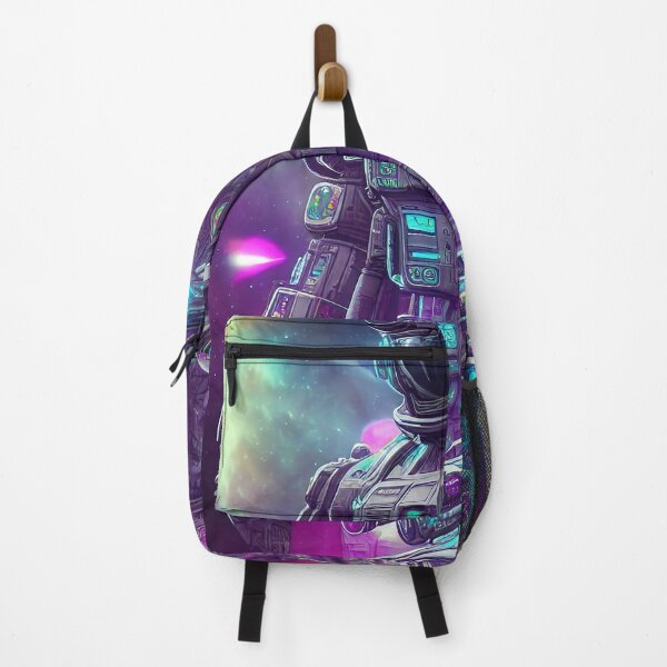 Item preview, Purple robot futuristic, scifi, robotics, cool, space, tech, cyber designed and sold by Cyber Kids.