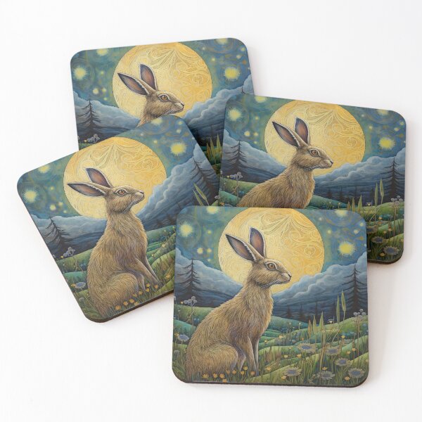 Item preview, Moonlit Reverie: The Hare's Serenity 05 designed and sold by thewandswant.