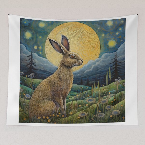 Item preview, Moonlit Reverie: The Hare's Serenity 05 designed and sold by thewandswant.
