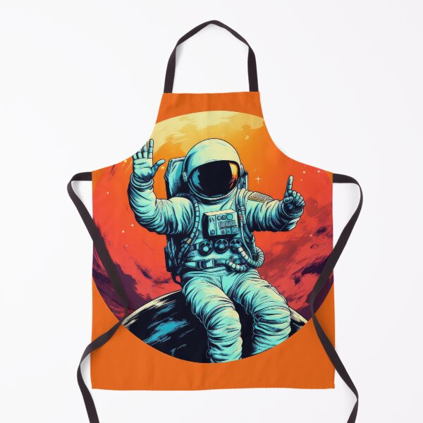 Item preview, Drawing of an astronaut in space. designed and sold by robrad.