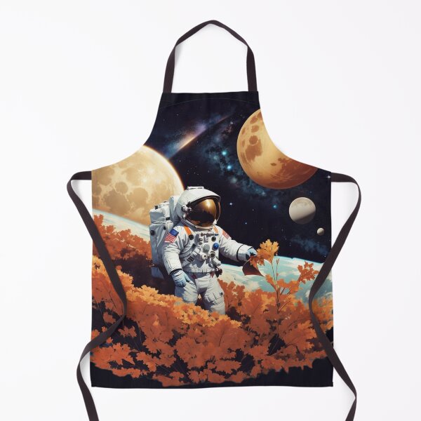 Item preview, Autumnal Astronaut in a Starry Universe designed and sold by ArtVibeInk.