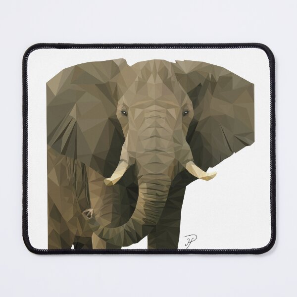 Item preview, Graphic Elephant in Triangles. designed and sold by Mike Payne.