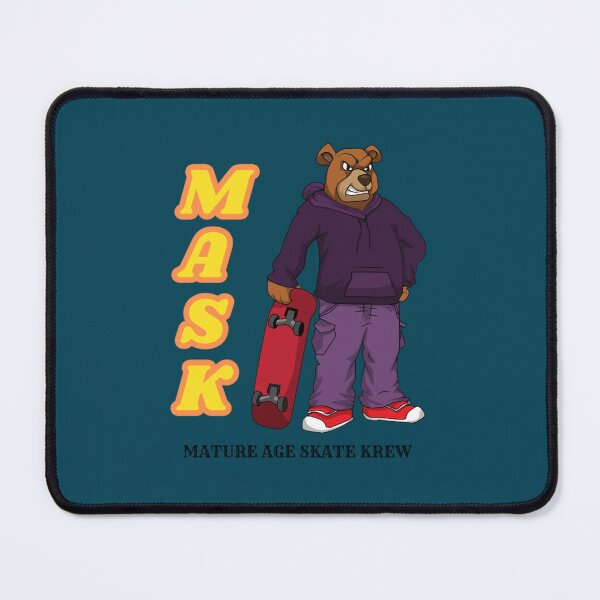 Item preview, M.A.S.K - Mature Age Skate Krew - Skateboard Bear designed and sold by uribely.