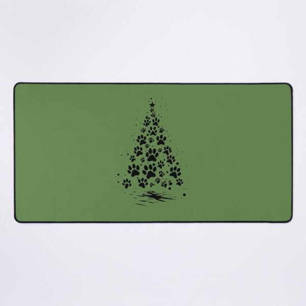 Item preview, Dog Lover Paw Print Christmas Tree 3 designed and sold by taiche.