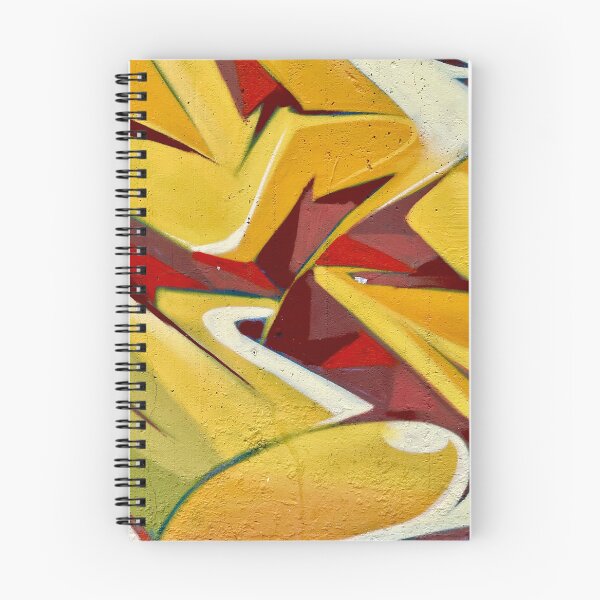 Item preview, Graffiti wall yellow red wall art  designed and sold by Tropical Blood.