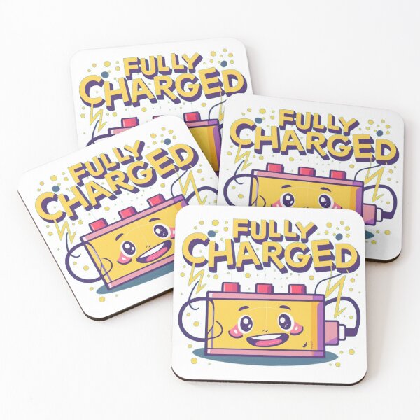 Item preview, fully charged designed and sold by PintSizedPixel.