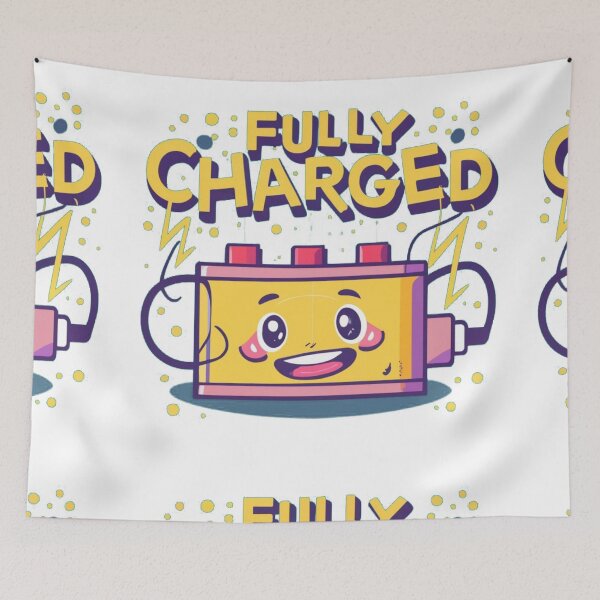 Item preview, fully charged designed and sold by PintSizedPixel.