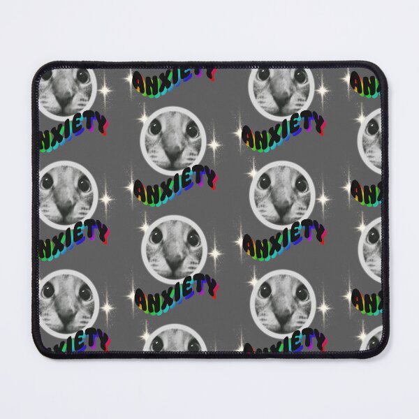 Item preview, Cat with anxiety (or any of us) designed and sold by layflys.