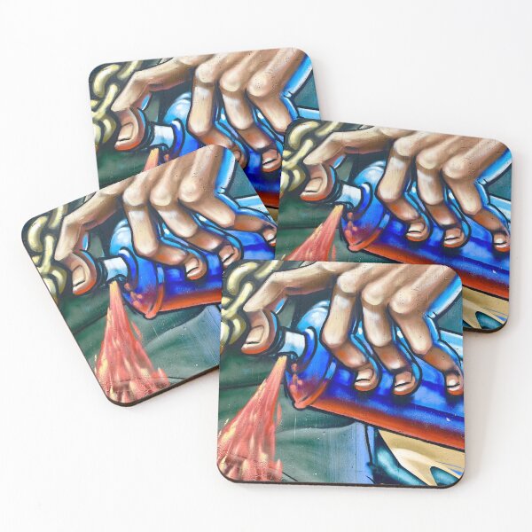 Item preview, Graffiti wall art hands spray wall art  designed and sold by Tropical Blood.