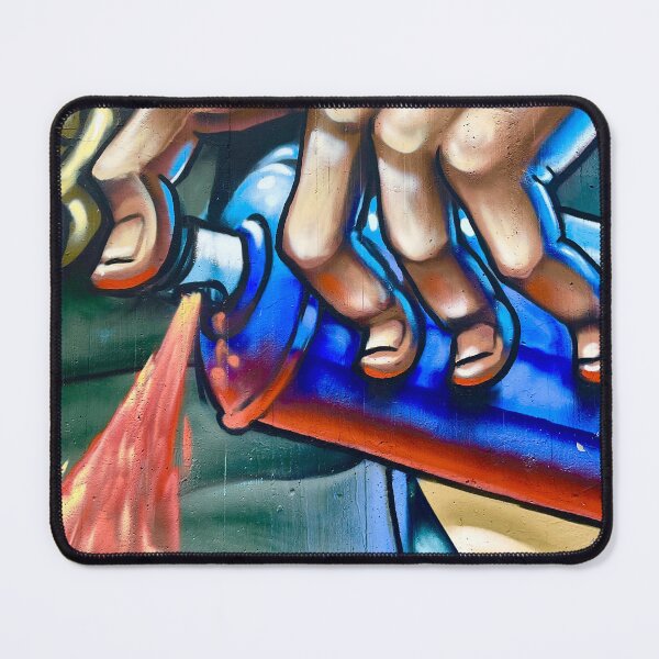 Item preview, Graffiti wall art hands spray wall art designed and sold by Tropical Blood.