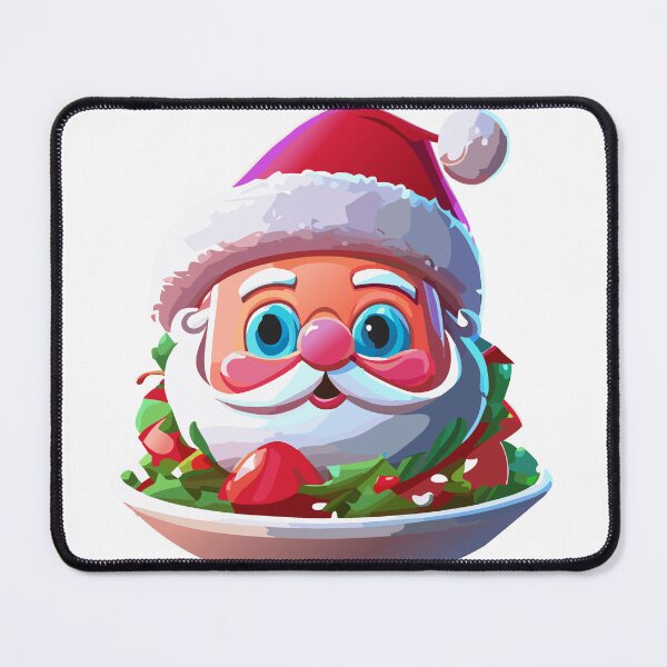 Item preview, Santa Claus Salad Cartoon designed and sold by CekDesigns.