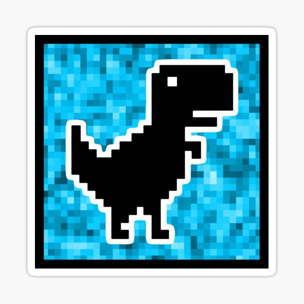 YOU ARE OFFLINE: A Recreation of The Chrome Dino Game. Minecraft Map