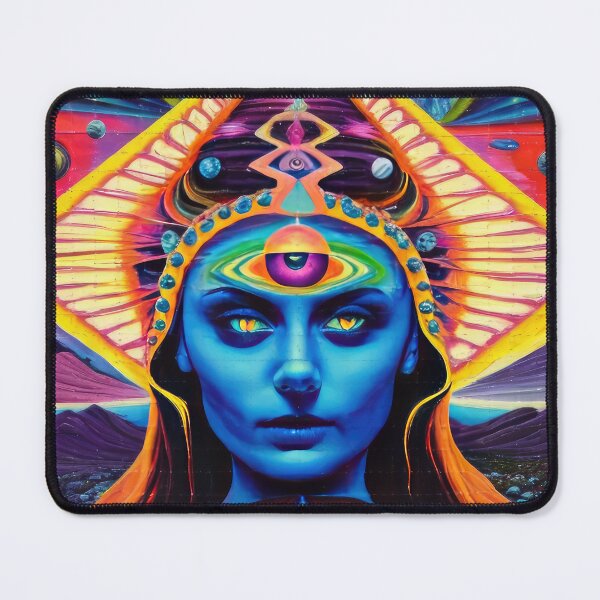 Artikelvorschau, psychedelische Göttin entworfen und verkauft von Pepooteric.