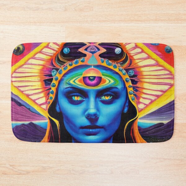 Item preview, Psychedelic goddess designed and sold by Pepooteric.
