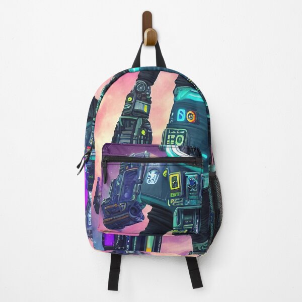 Item preview, Purple robot futuristic, scifi, robotics, cool, space, tech, cyber designed and sold by Cyber Kids.