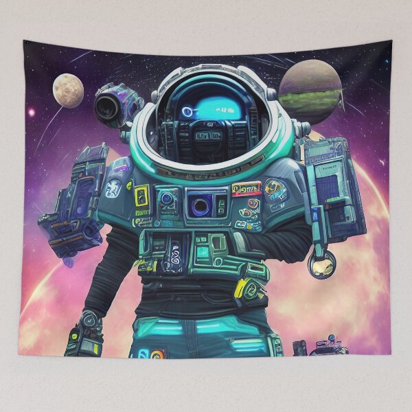 Item preview, Purple robot futuristic, scifi, robotics, cool, space, tech, cyber designed and sold by Cyber Kids.
