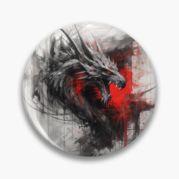 Item preview, Abstract Curled Dragon designed and sold by MasterPati1.