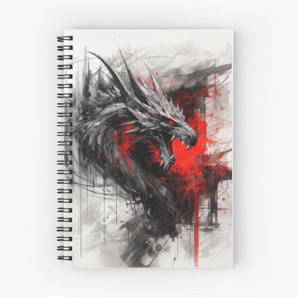 Item preview, Abstract Curled Dragon designed and sold by MasterPati1.