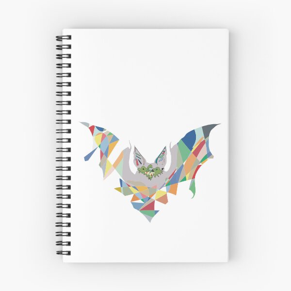 Item preview, Halloween Bat - Abstract Colourful Line Drawing No. 3 designed and sold by iampaulmorris.