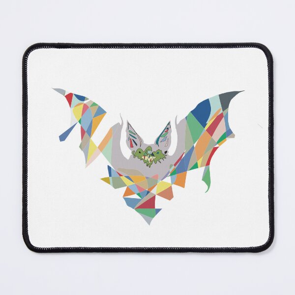 Item preview, Halloween Bat - Abstract Colourful Line Drawing No. 3 designed and sold by iampaulmorris.