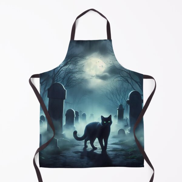 Item preview, Nighttime cemetery watchman designed and sold by Helleradi.