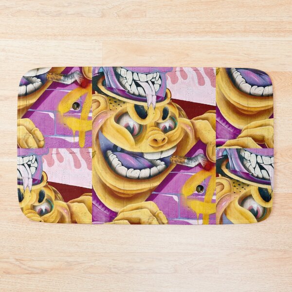 Item preview, Faces face wall art texture art graffiti  designed and sold by Tropical Blood.